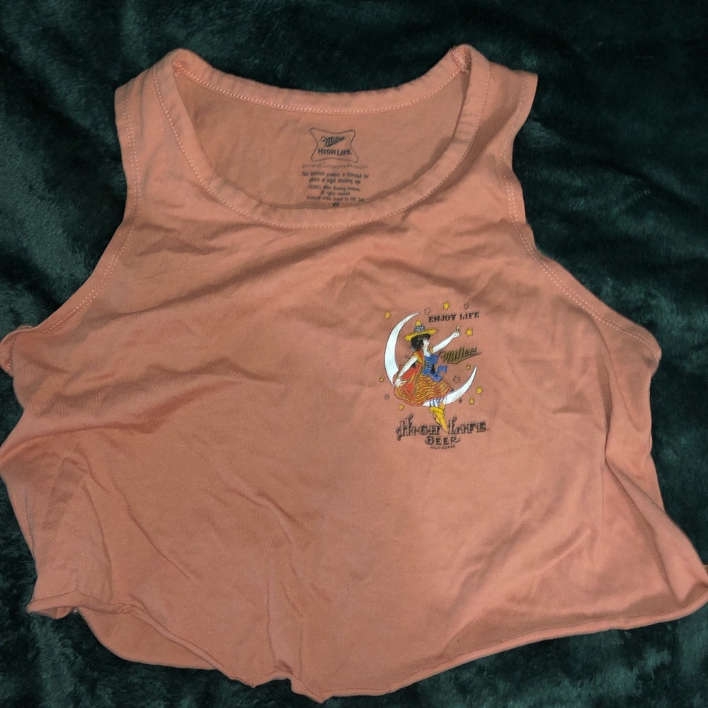 Miller high life crop top 3 for 20$